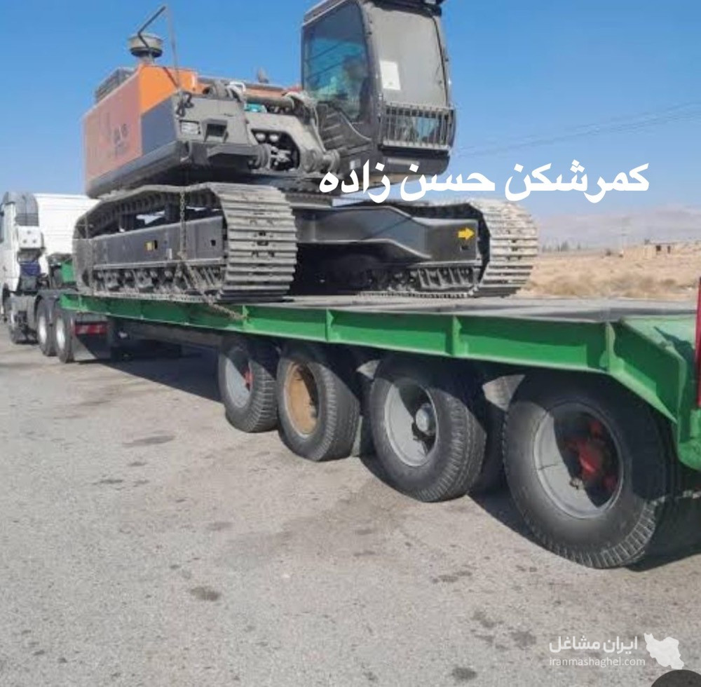 کمرشکن حسن زاده حمل بارهای ترافیکی با کمرشکن دو تا یازده محور در بندرعباس
